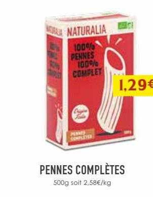 pennes complètes