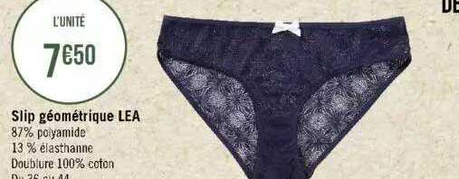 slip géométrique lea