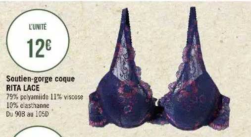soutien-gorge coque rita lace