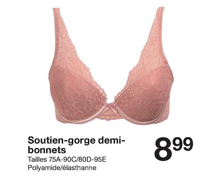 soutien-gorge demi-bonnets