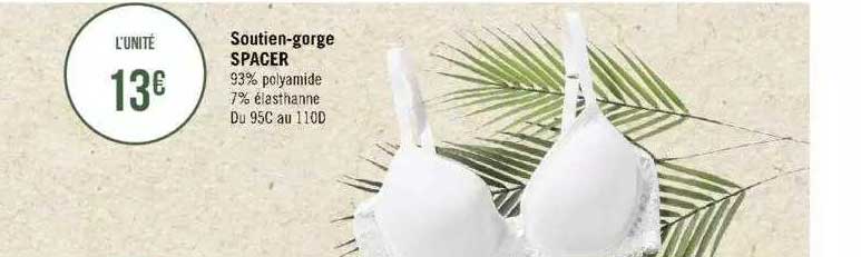 soutien-gorge spacer