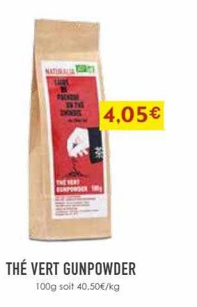 Thé Vert Gunpowder