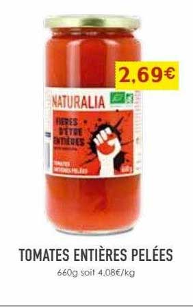 Tomates Entières Pelées
