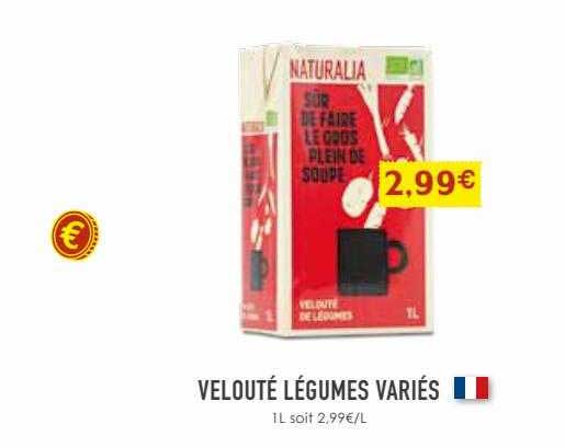 velouté légumes variés