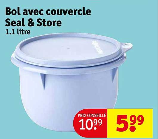 bol avec couvercle seal & store