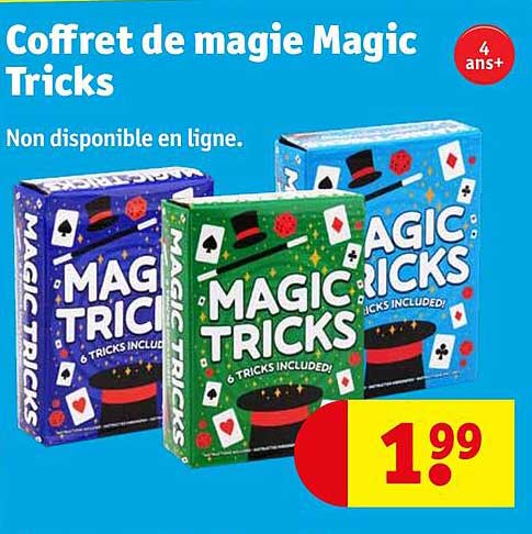 coffret de magie magic tricks