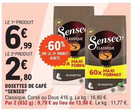 Dosettes De Café "senseo"