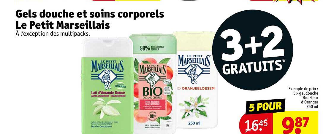 Gels Douche Et Soins Corporels Le Petit Marseillais