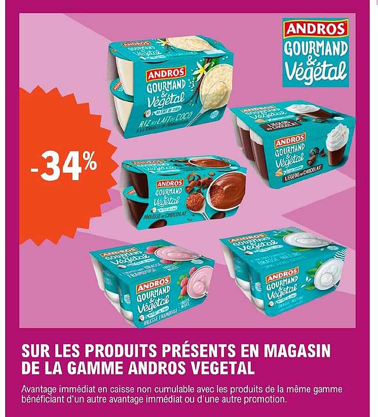 La Gamme Andros Végétal