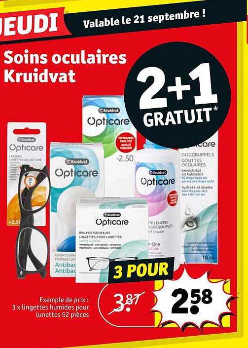 soins oculaires kruidvat