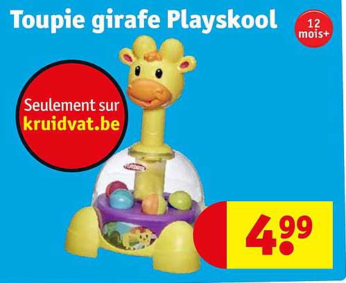 toupie girafe playskool