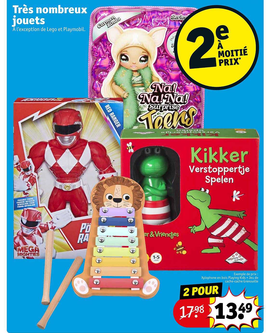 très nombreux jouets