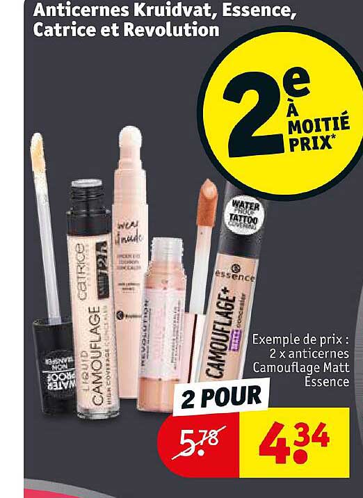 anticernes kruidvat essence catrice et revolution