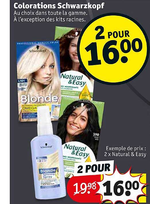 Colorations Schwarzkopf