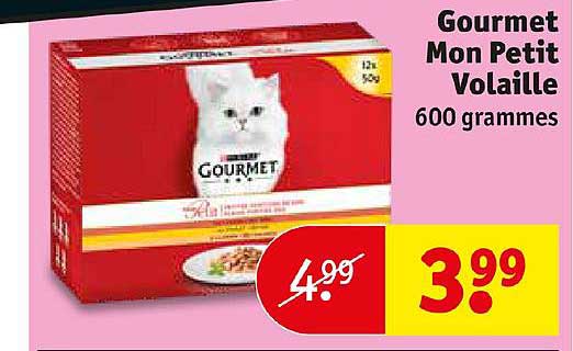 gourmet mon petit volaille