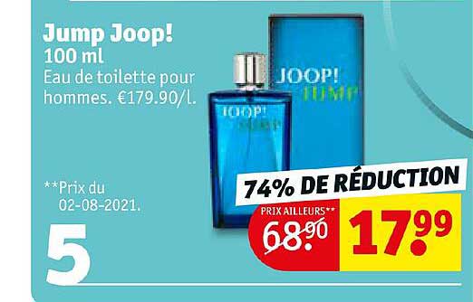 jump joop! 74% de réduction