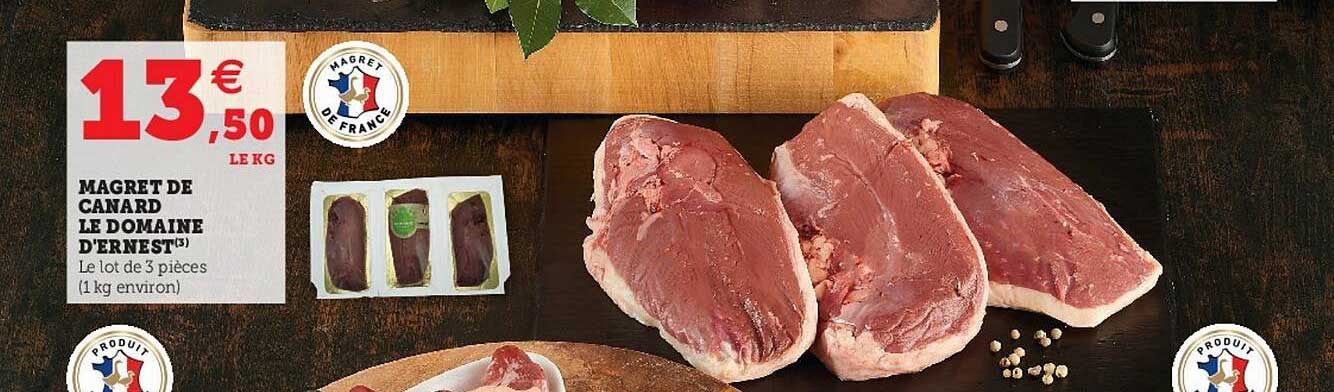 magret de canard le domaine d'ernest