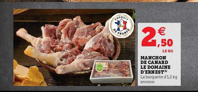 manchon de canard le domaine d'ernest