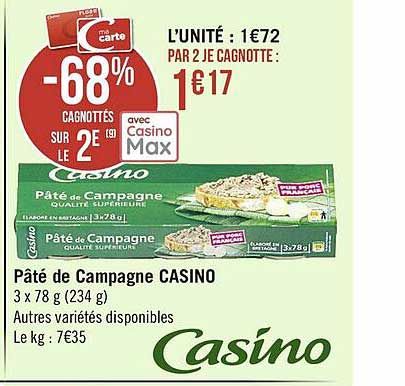 Pâté De Campagne Casino