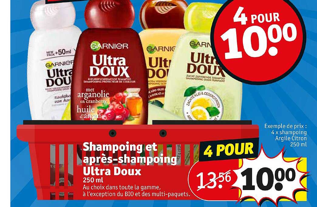 shampoing et après-shampoing ultra doux