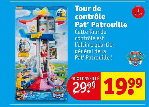 tour de contrôle pat' patrouille