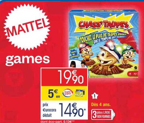 chass'taupes mattel games