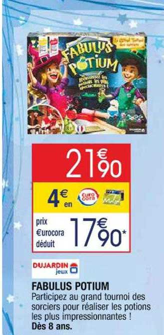 fabulus potium dujardin jeux