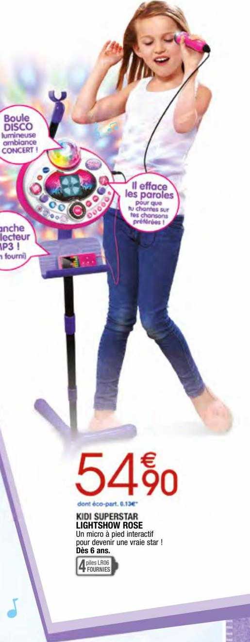 kidi superstar lightshow rose