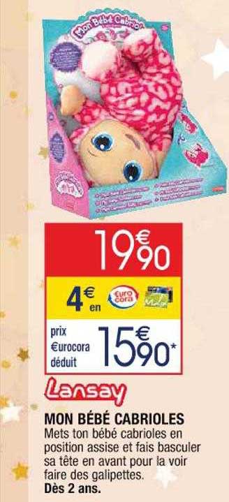 mon bébé cabrioles lansay