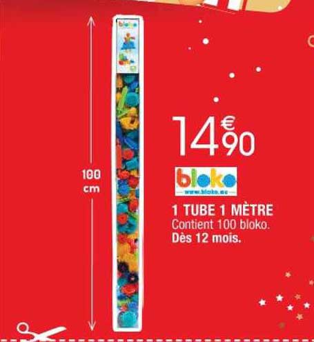 1 tube 1 mètre bloko