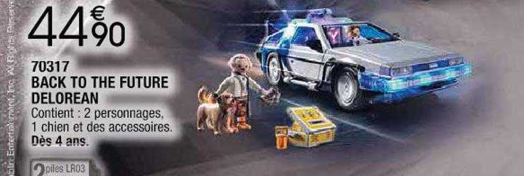 70317 back to the future delorean