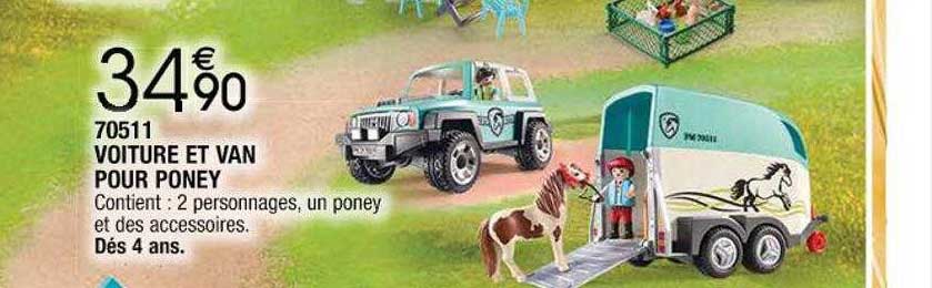 70511 voiture et van pour poney