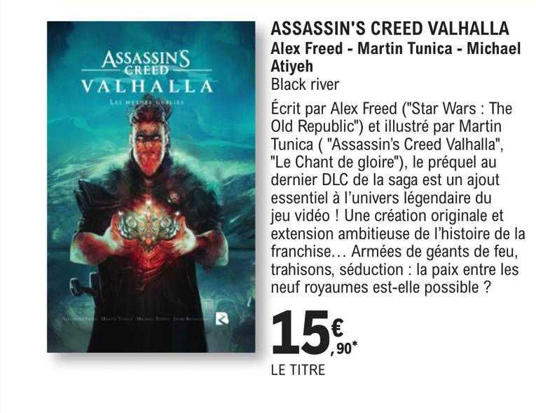 assassin's creed valhalla - alex freed - martin tunica - michael atiyeh
