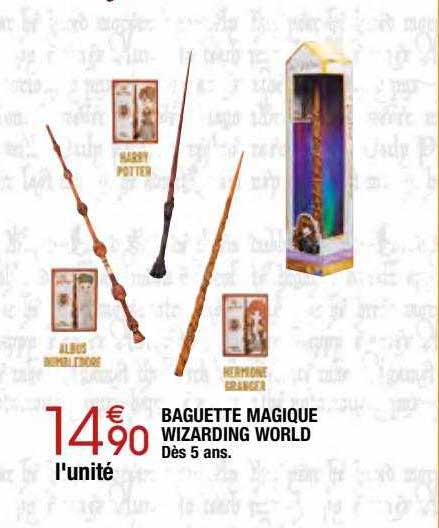 baguette magique wizarding world
