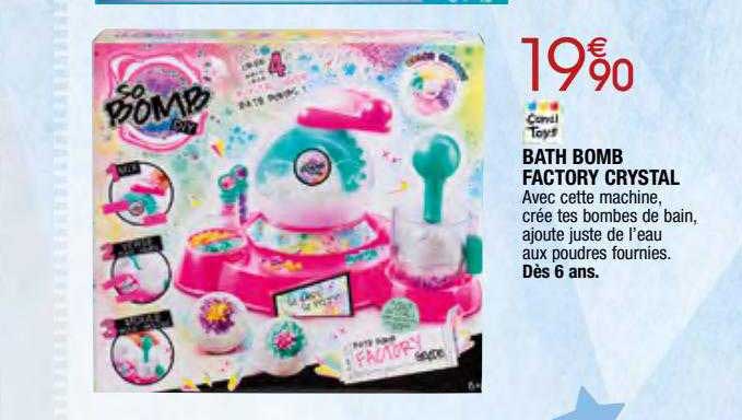 bath bomb factory crystal