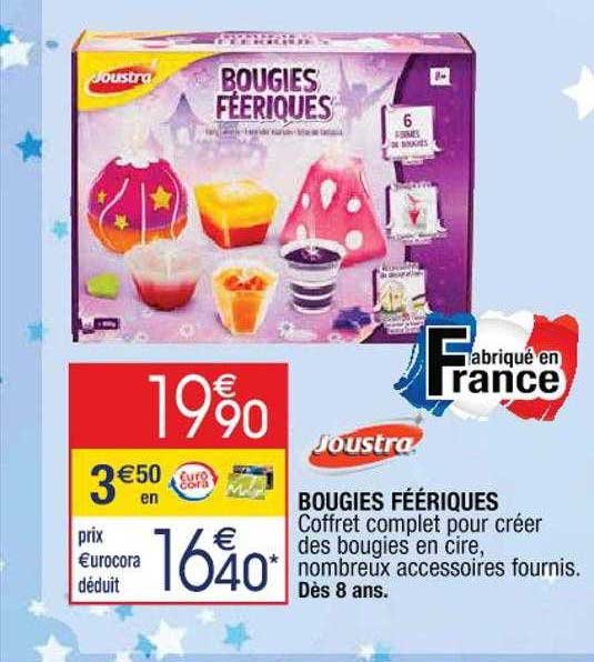 bougies féériques soustra