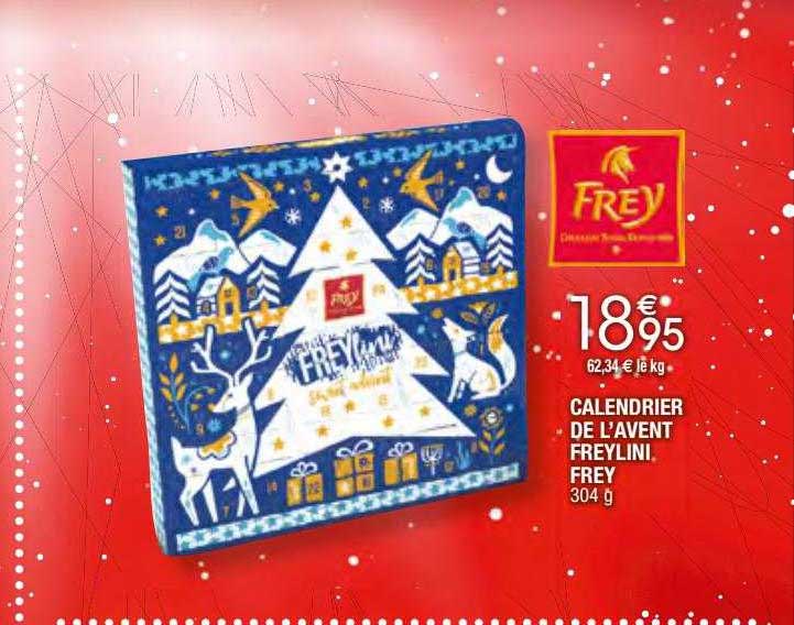 calendrier de l'avent freylini frey