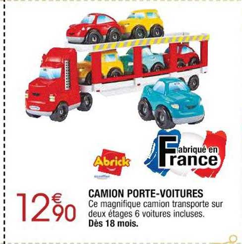 camion porte-voitures abrick