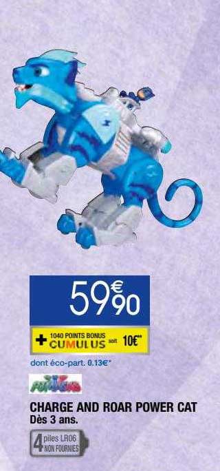 charge and roar power cat