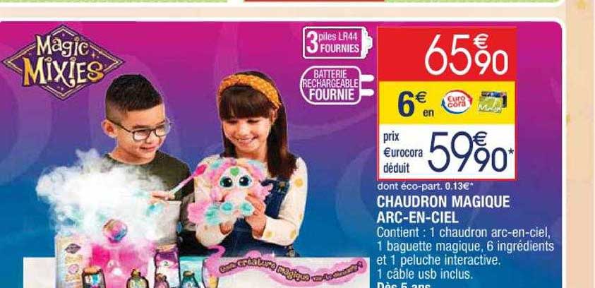 chaudron magique arc-en-ciel magic mixies