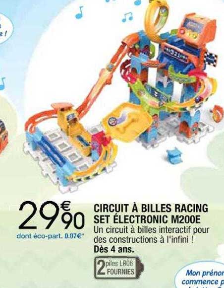 circuit à billes racing set électronic m200e