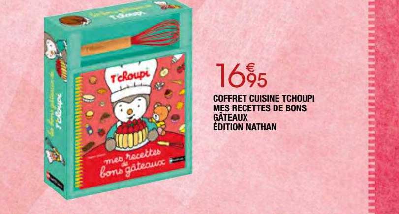 coffret cuisine tcoupi mes recettes de bons gâteaux édition nathan