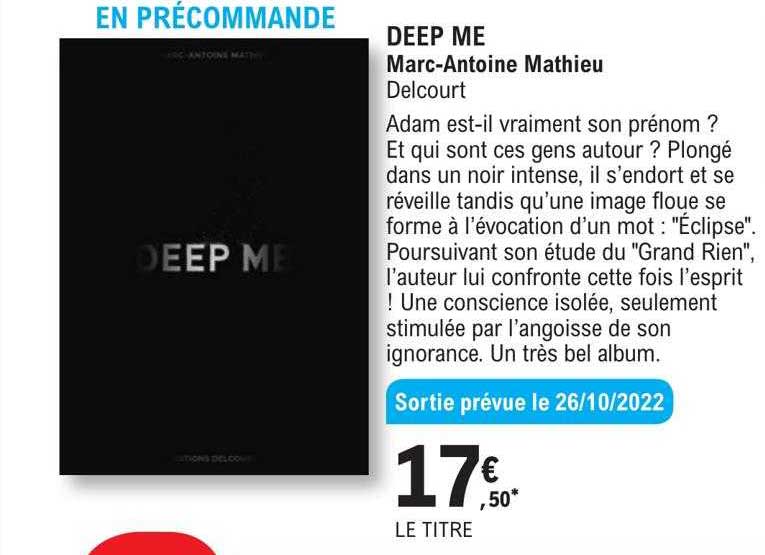 deep me - marc-antoine mathieu