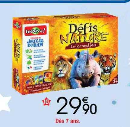 défis nature le grand jeu