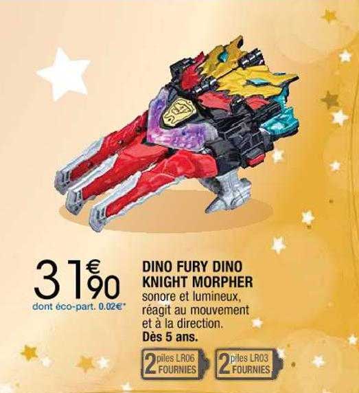 dino fury dino knigh morpher