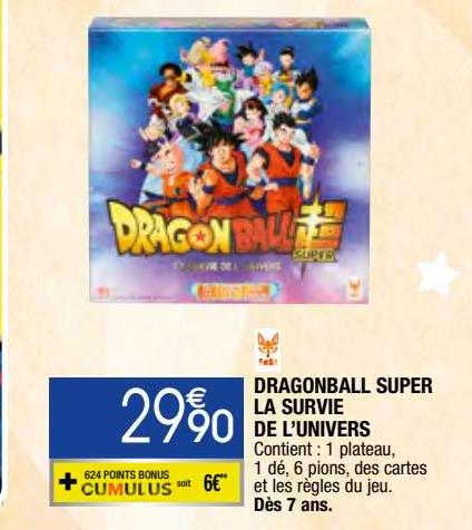 dragonball super la survie de l'univers