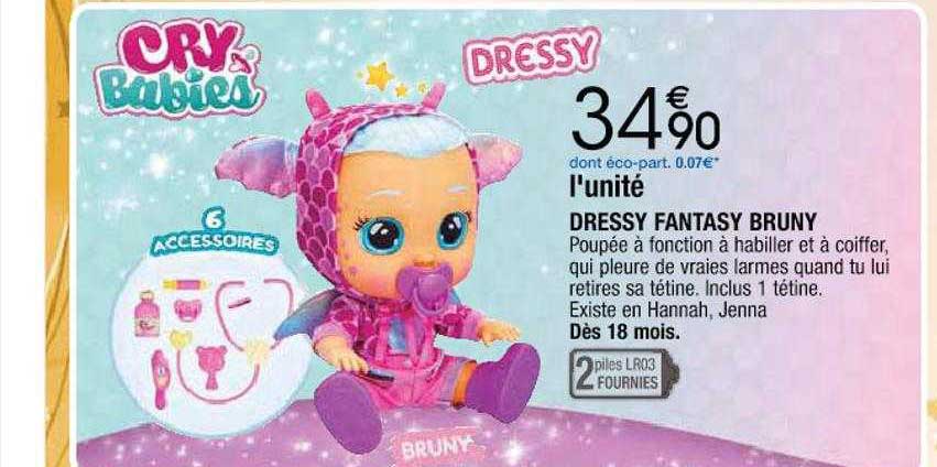 dressy fantasy bruny cry babies