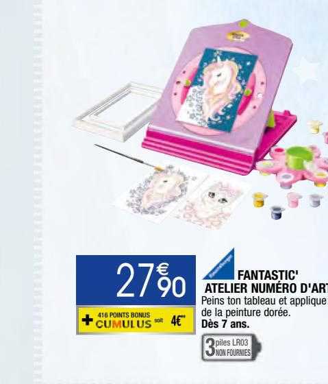 fantastic' atelier numéro d'art