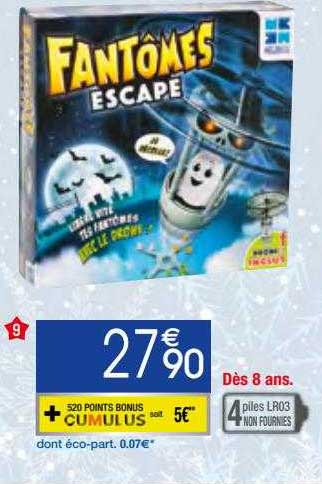 fantômes escape