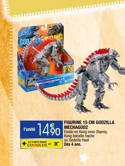 figurine 15 cm godzilla mechagodz